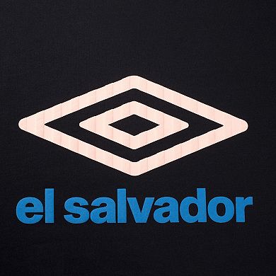 Men's Umbro Black El Salvador National Team Graphic T-Shirt