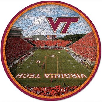 WinCraft Virginia Tech Hokies Round 500 pc Puzzle