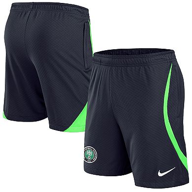 Men's Nike Navy Nigeria National Team 2022 Strike Performance Shorts