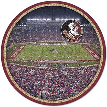 WinCraft Florida State Seminoles Round 500 pc Puzzle