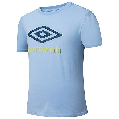 Men's Umbro Light Blue Guatemala National Team 2025 T-Shirt