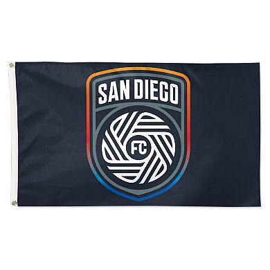 WinCraft San Diego FC 3' x 5' Team Single-Sided Flag