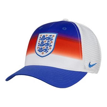 Unisex Nike White England National Team Rise Printed Trucker Adjustable Hat