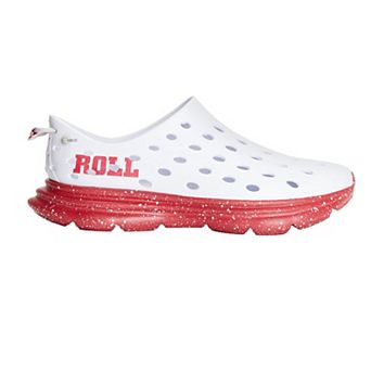 Unisex Kane Footwear White Alabama Crimson Tide Speckle Recovery Shoes