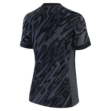Women's Nike Anthracite Brazil National Team 2024 Goalkeeper Replica Stadium Jersey