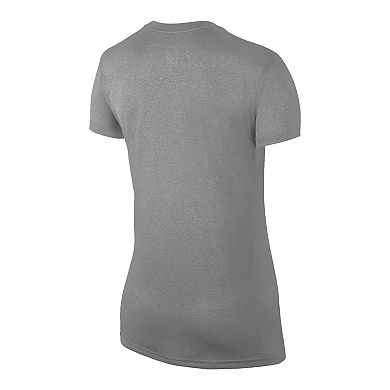Women's Nike Heather Gray Canada Soccer Legend Performance T-Shirt