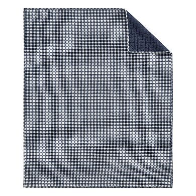 Levtex Home Camden Gingham Stitch Quilted Throw Blanket