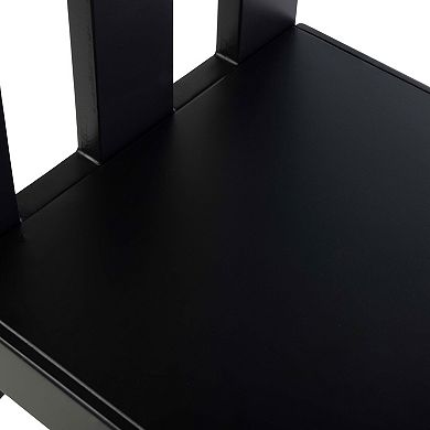 Lavish Home 2-Tier Narrow Console Table