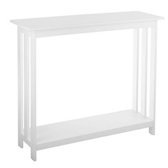 Lavish Home 2 tier Narrow Console Table