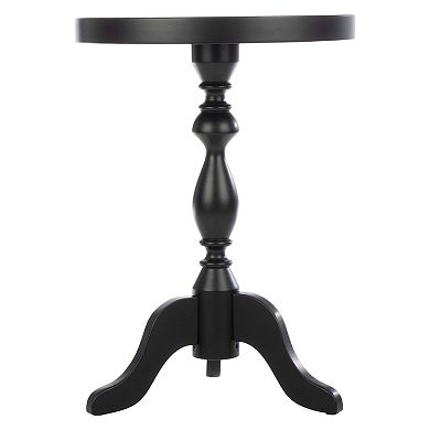 Lavish Home Round Pedestal Side Table