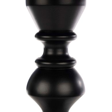 Lavish Home Round Pedestal Side Table