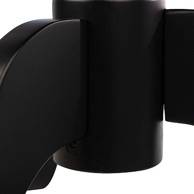 Lavish Home Round Pedestal Side Table