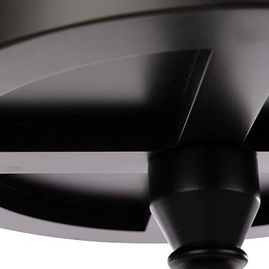 Lavish Home Round Pedestal Side Table