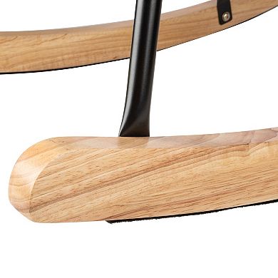 Lavish Home Teddy Upholstered Rocking Chair