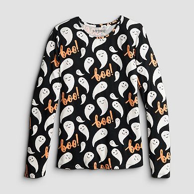 Women's Hybrid Long Sleeve Halloween Top