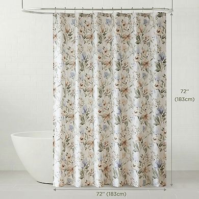 Harbor House Herbal Floral Shower Curtain