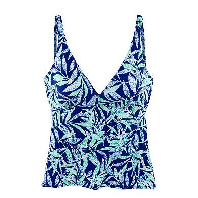 Lascana Women's Tropical Print Underwire Tankini Top