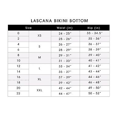 Lascana Women's Mid Rise Bikini Bottom