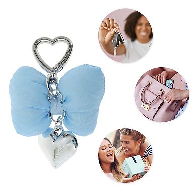 Stylish Bow Heart Handbag Charms Keychains 1 Pc