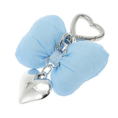 Stylish Bow Heart Handbag Charms Keychains 1 Pc