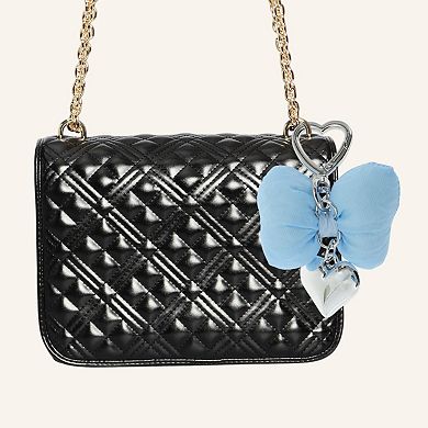 Stylish Bow Heart Handbag Charms Keychains 1 Pc