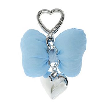 Stylish Bow Heart Handbag Charms Keychains 1 pc