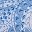 Paisley White Blue