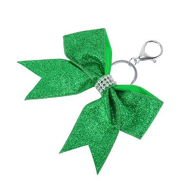 Fashion Leather Bow Handbag Charm 1 Pc