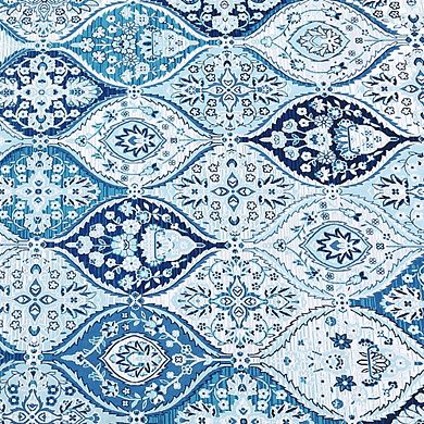 Pearl Velvet Washed Foldable Printed Carpet Persian Lingering