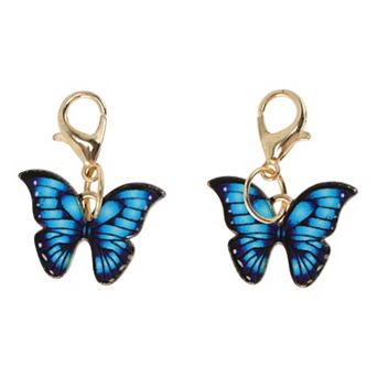 Butterfly Shoelace Charms 1 Pair