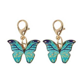 Butterfly Shoelace Charms 1 Pair