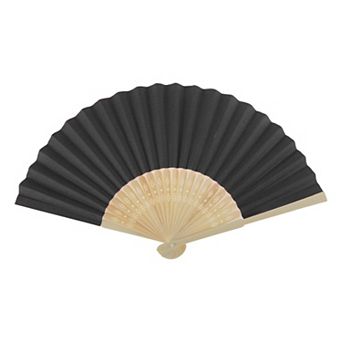 Portable DIY 7-Inch Blank Folding Fan 1 pc