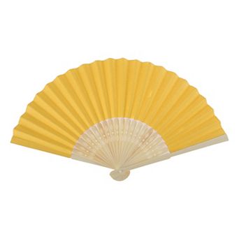 Portable DIY 7-Inch Blank Folding Fan 1 pc