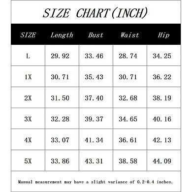 Women's Plus Size V-neck One-Piece Swimsuit