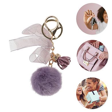 Fashion Bow Ball Handbag Charm 1 Pc