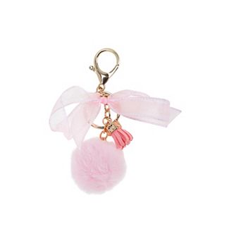 Fashion Bow Ball Handbag Charm 1 pc