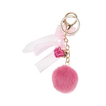 Fashion Bow Ball Handbag Charm 1 pc