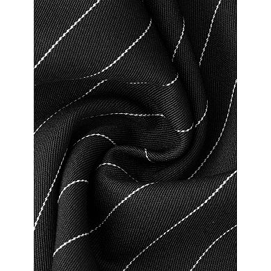 Striped Pants for Women High Waisted Wide Leg Casual Work Long Pants