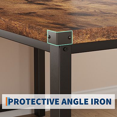 Wooden Dining Table Set for 4