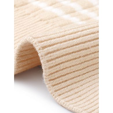 Sweater Vest for Women Sleeveless Crew Neck Casual Knitted Pullover Sweater Top