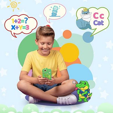Kids Green Dinosaur Play Phone with Camera