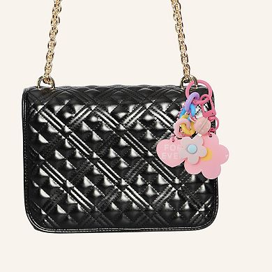 Stylish Handbag Charm Silver Tone 1 Pc