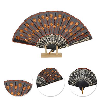 Sequins Folding Fan 1 Pc