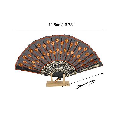 Sequins Folding Fan 1 Pc