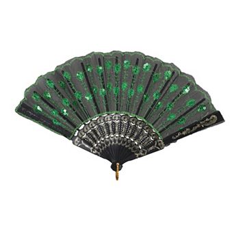 Sequins Folding Fan 1 pc