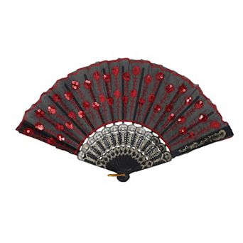 Sequins Folding Fan 1 pc