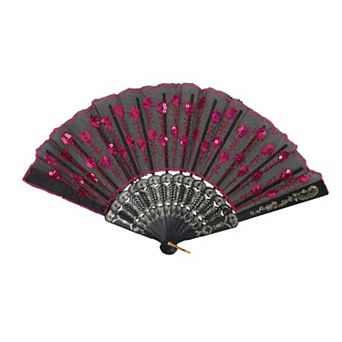 Sequins Folding Fan 1 pc