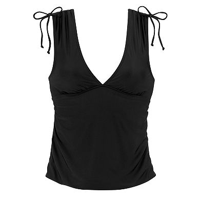 Lascana Women's Shoulder Detail Tankini Top