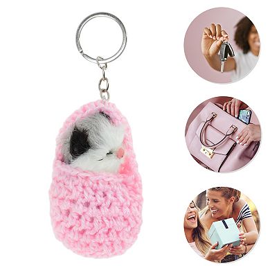 Fashion Slippers Sleeping Cat Handbag Charm 1 Pc