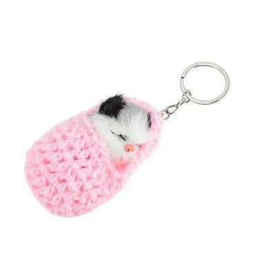 Fashion Slippers Sleeping Cat Handbag Charm 1 Pc